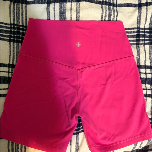 lululemon athletica Women's Pink Align Athletic Shorts - Picture 1 of 4